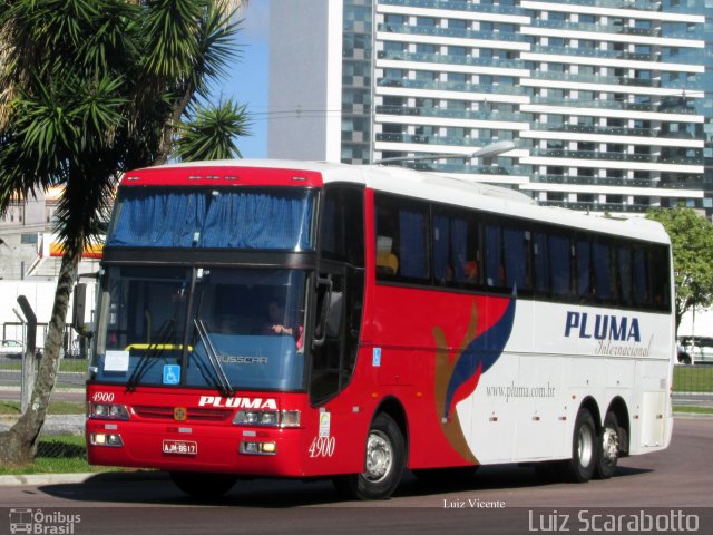 Pluma Conforto e Turismo 4900 na cidade de Curitiba, Paraná, Brasil, por Luiz Scarabotto . ID da foto: 3257885.