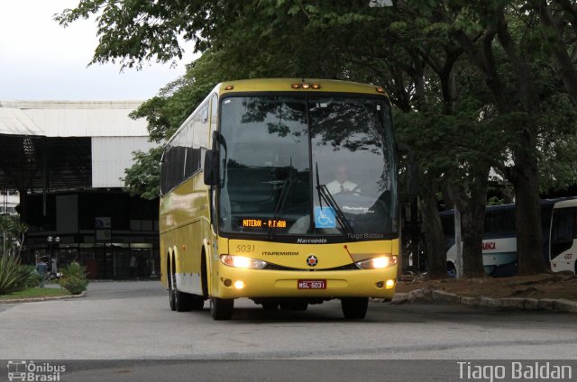 Viação Itapemirim 5031 na cidade de Vitória, Espírito Santo, Brasil, por Tiago Baldan. ID da foto: 3257519.