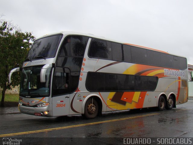 Transgiro Turismo 3804 na cidade de São Paulo, São Paulo, Brasil, por EDUARDO - SOROCABUS. Número da foto: #3258378.