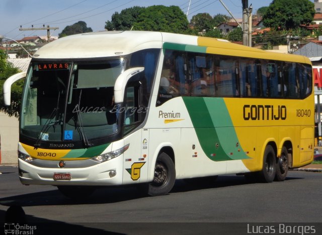 Empresa Gontijo de Transportes 18040 na cidade de Araxá, Minas Gerais, Brasil, por Lucas Borges . Número da foto: #3323079.