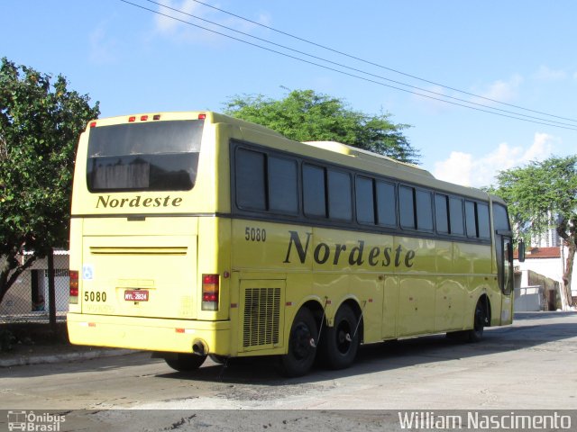 Viação Nordeste 5080 na cidade de Natal, Rio Grande do Norte, Brasil, por William Nascimento. ID da foto: 3323896.