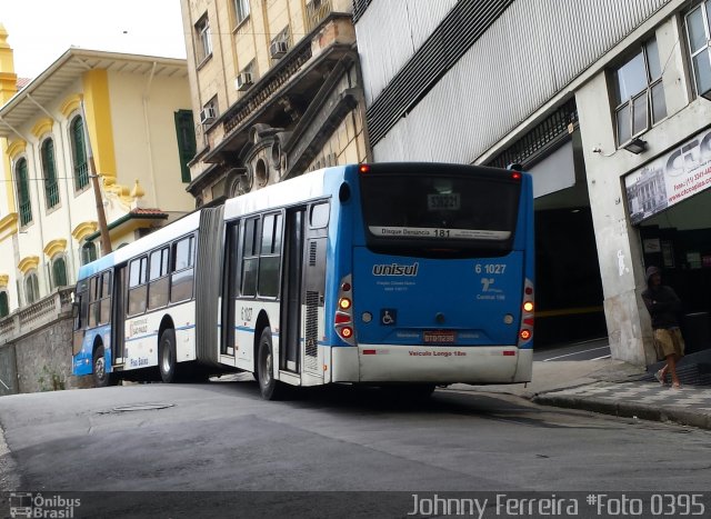Viação Cidade Dutra 6 1027 na cidade de São Paulo, São Paulo, Brasil, por Johnny Ferreira. Número da foto: #3323818.