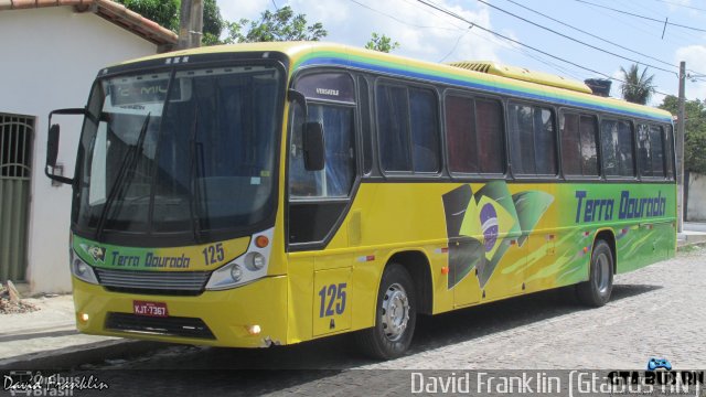 Terra Dourada Transportes e Turismo 125 na cidade de Natal, Rio Grande do Norte, Brasil, por David Franklin. ID da foto: 3324748.