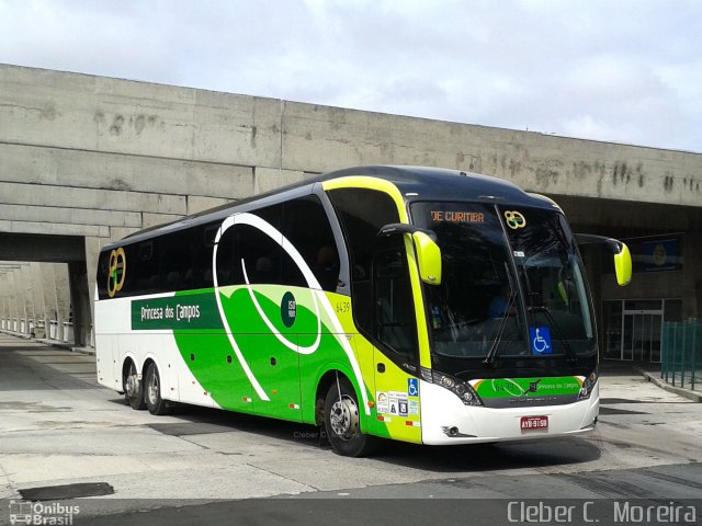 Expresso Princesa dos Campos 6439 na cidade de Curitiba, Paraná, Brasil, por Cleber C.  Moreira. Número da foto: #3323445.
