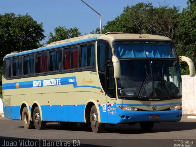 Viação Novo Horizonte 808511 na cidade de Barreiras, Bahia, Brasil, por João Victor. Número da foto: #3324871.