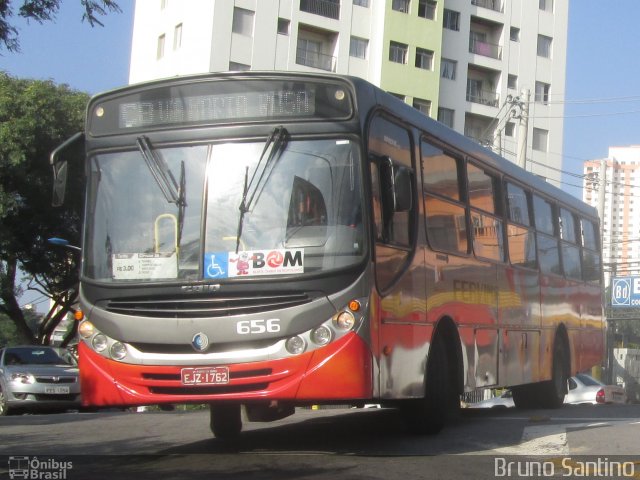 Viação Fervima 656 na cidade de Taboão da Serra, São Paulo, Brasil, por Bruno Santino. Número da foto: #3322869.