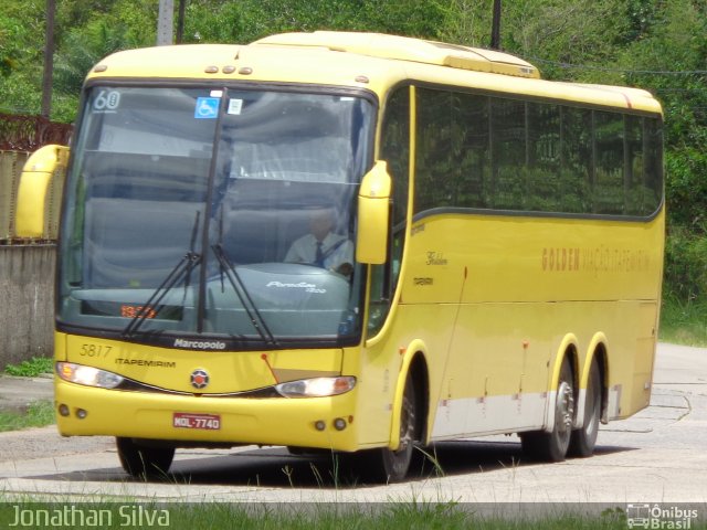 Viação Itapemirim 5817 na cidade de Recife, Pernambuco, Brasil, por Jonathan Silva. Número da foto: #3322652.