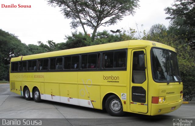 Viação Itapemirim 41031 na cidade de São Paulo, São Paulo, Brasil, por Danilo Souza. ID da foto: 3324667.