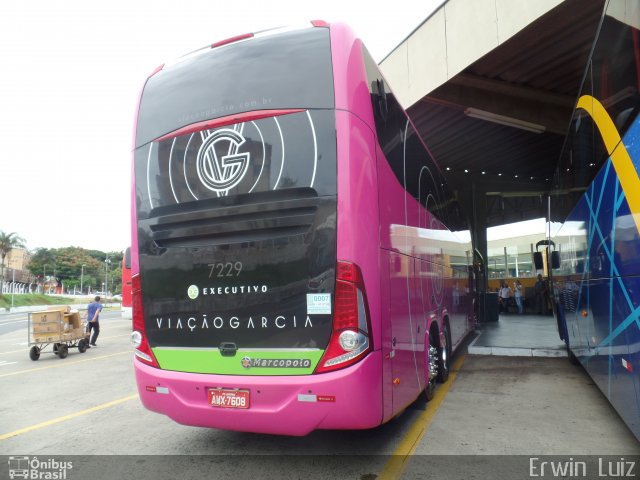 Viação Garcia 7229 na cidade de Ribeirão Preto, São Paulo, Brasil, por Erwin  Luiz. Número da foto: #3322507.