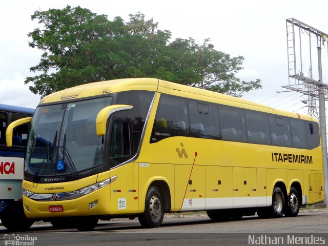 Viação Itapemirim 60577 na cidade de Vitória, Espírito Santo, Brasil, por Nathan Mendes. ID da foto: 3261121.