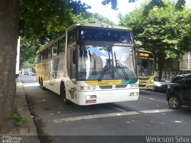 Empresa Gontijo de Transportes 11500 na cidade de Belo Horizonte, Minas Gerais, Brasil, por Wericson Silva. ID da foto: 3259031.