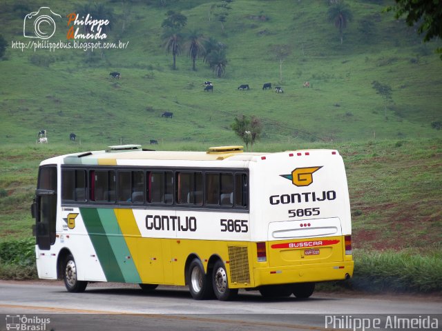 Empresa Gontijo de Transportes 5865 na cidade de João Monlevade, Minas Gerais, Brasil, por Philippe Almeida. ID da foto: 3261125.