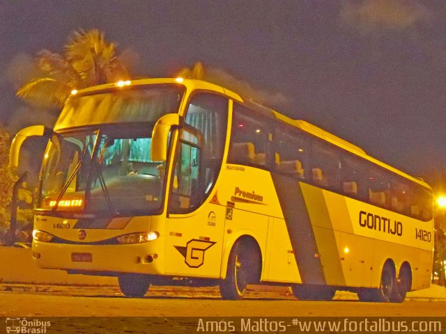 Empresa Gontijo de Transportes 14120 na cidade de Fortaleza, Ceará, Brasil, por Amós  Mattos. Número da foto: #3262227.