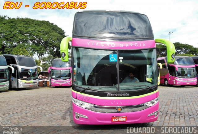 Viação Garcia 7229 na cidade de São Paulo, São Paulo, Brasil, por EDUARDO - SOROCABUS. Número da foto: #3262547.