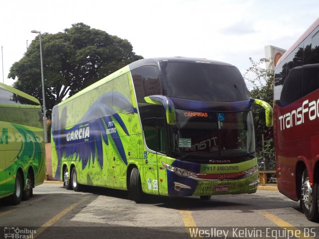 Viação Garcia 7917 na cidade de Sorocaba, São Paulo, Brasil, por Weslley Kelvin Batista. Número da foto: #3262635.