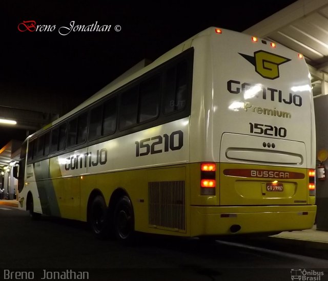 Empresa Gontijo de Transportes 15210 na cidade de Belo Horizonte, Minas Gerais, Brasil, por Breno  Jonathan. Número da foto: #3262610.
