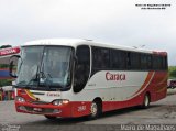 Empresa Caraça Transportes e Turismo 2555 na cidade de João Monlevade, Minas Gerais, Brasil, por Mairo de Magalhães. Número da foto: #:id.