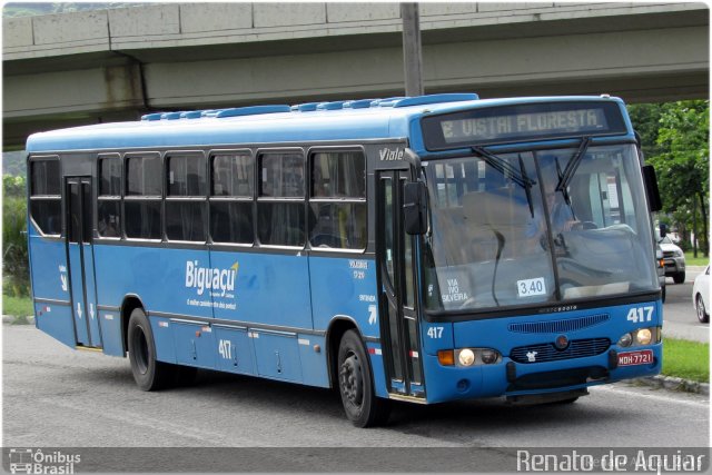 Biguaçu Transportes Coletivos Administração e Participação 417 na cidade de Florianópolis, Santa Catarina, Brasil, por Renato de Aguiar. Número da foto: #3266724.