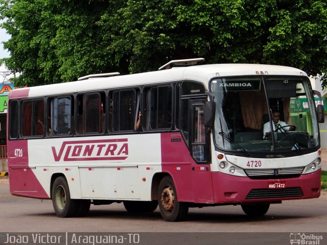 Viação Lontra 4710 na cidade de Araguaína, Tocantins, Brasil, por João Victor. ID da foto: 3265100.