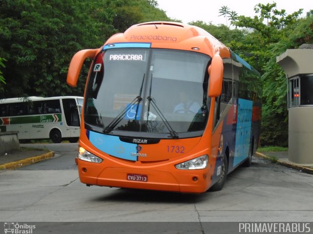 Viação Piracicabana 1732 na cidade de São Paulo, São Paulo, Brasil, por Alexandre Rodrigo. Número da foto: #3263744.
