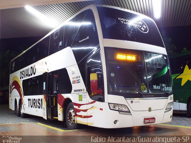 Osvaldo Turismo 6600 na cidade de Guaratinguetá, São Paulo, Brasil, por Fabio Alcantara. Número da foto: #3265930.