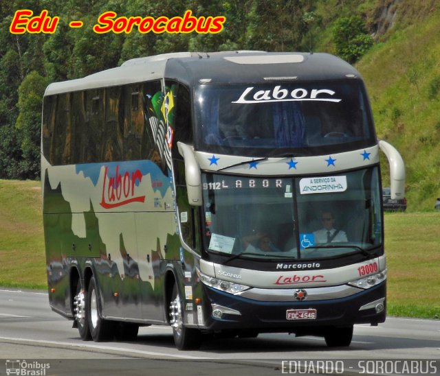 Transportes Labor 13000 na cidade de Sorocaba, São Paulo, Brasil, por EDUARDO - SOROCABUS. ID da foto: 3265543.