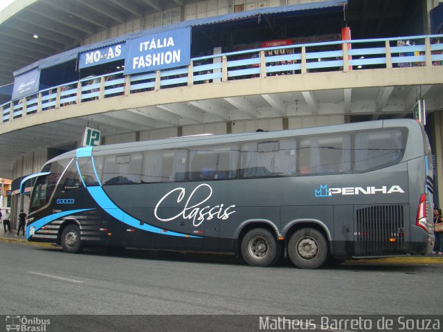 Empresa de Ônibus Nossa Senhora da Penha 53003 na cidade de Aparecida, São Paulo, Brasil, por Matheus Barreto de Souza. Número da foto: #3264344.