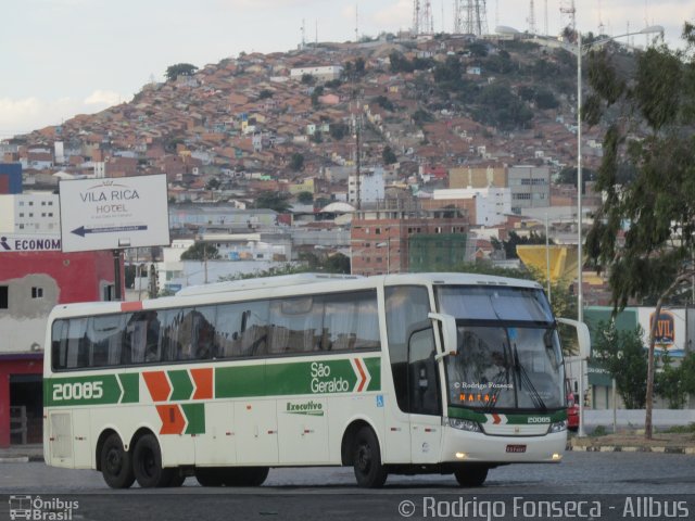 Cia. São Geraldo de Viação 20085 na cidade de Caruaru, Pernambuco, Brasil, por Rodrigo Fonseca. Número da foto: #3266375.