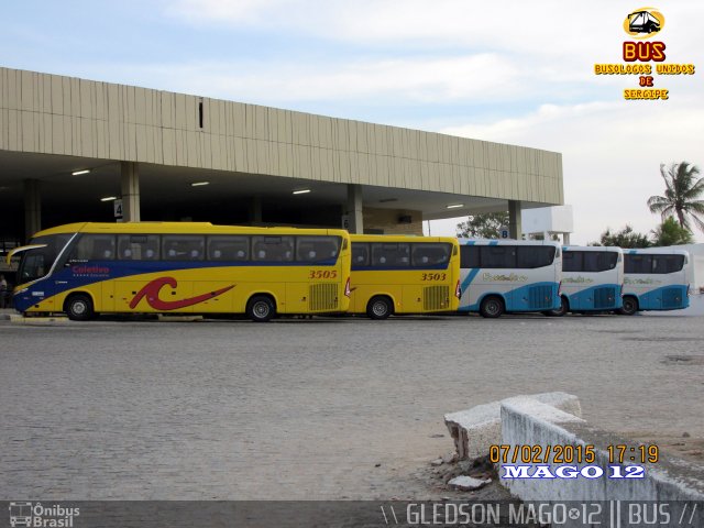 Coletivo Transportes 3505 na cidade de Caruaru, Pernambuco, Brasil, por Gledson Santos Freitas. Número da foto: #3267633.