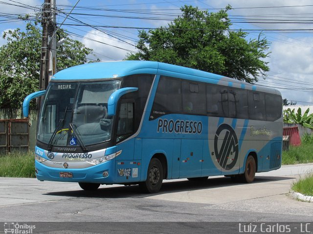 Auto Viação Progresso 6210 na cidade de Recife, Pernambuco, Brasil, por Luiz Carlos de Santana. ID da foto: 3268583.