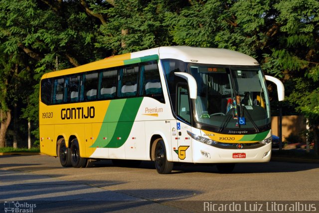 Empresa Gontijo de Transportes 19020 na cidade de São Paulo, São Paulo, Brasil, por Ricardo Luiz. Número da foto: #3266938.