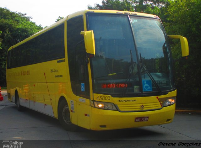 Viação Itapemirim 45803 na cidade de São Paulo, São Paulo, Brasil, por Giovane Gonçalves. Número da foto: #3266848.