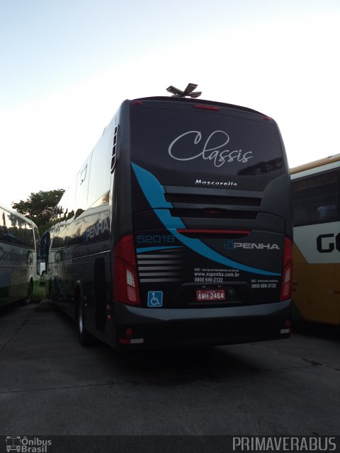 Empresa de Ônibus Nossa Senhora da Penha 52018 na cidade de São Paulo, São Paulo, Brasil, por Alexandre Rodrigo. Número da foto: #3266738.