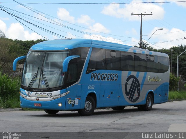 Auto Viação Progresso 6062 na cidade de Recife, Pernambuco, Brasil, por Luiz Carlos de Santana. Número da foto: #3268536.