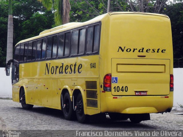 Viação Nordeste 1040 na cidade de Fortaleza, Ceará, Brasil, por Francisco Dornelles Viana de Oliveira. ID da foto: 3267482.