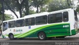 Viação Piracicabana Santos 4401 na cidade de Santos, São Paulo, Brasil, por Reginaldo Cardoso. Número da foto: #:id.
