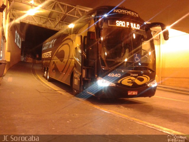 Expresso Nordeste 4940 na cidade de Sorocaba, São Paulo, Brasil, por Julio Cesar Pereira de Paula. Número da foto: #3270272.