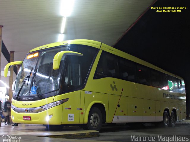 Viação Itapemirim 60591 na cidade de João Monlevade, Minas Gerais, Brasil, por Mairo de Magalhães. ID da foto: 3270874.