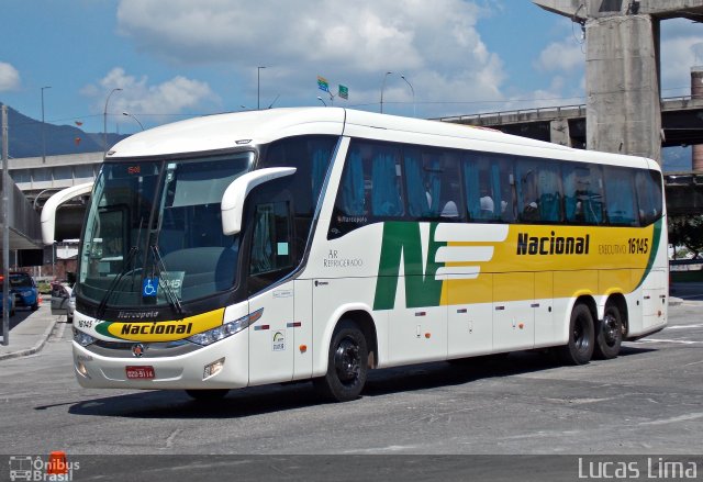 Viação Nacional 16145 na cidade de Rio de Janeiro, Rio de Janeiro, Brasil, por Lucas Lima. Número da foto: #3270552.