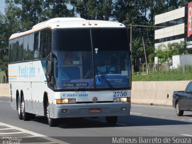 Emtram 2750 na cidade de Americana, São Paulo, Brasil, por Matheus Barreto de Souza. Número da foto: #3270751.
