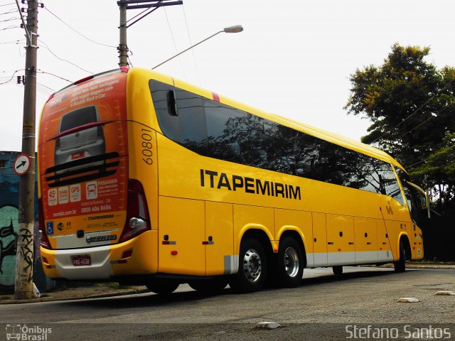 Viação Itapemirim 60801 na cidade de São Paulo, São Paulo, Brasil, por Stefano  Rodrigues dos Santos. ID da foto: 3273063.