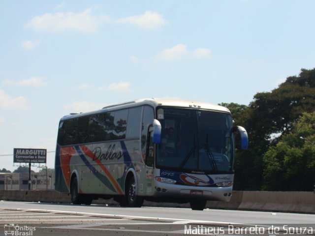 Dallas Turismo e Fretamento 1045 na cidade de Americana, São Paulo, Brasil, por Matheus Barreto de Souza. Número da foto: #3273625.