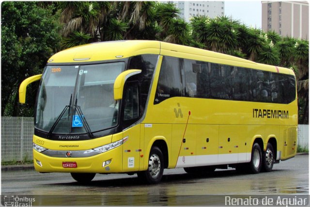 Viação Itapemirim 60553 na cidade de Curitiba, Paraná, Brasil, por Renato de Aguiar. Número da foto: #3273885.