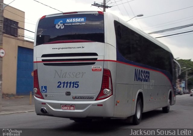 Viação Nasser 211115 na cidade de São Paulo, São Paulo, Brasil, por Jackson Sousa Leite. Número da foto: #3272367.