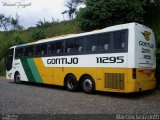 Empresa Gontijo de Transportes 11295 na cidade de João Monlevade, Minas Gerais, Brasil, por Marcos Grazziotti. ID da foto: :id.