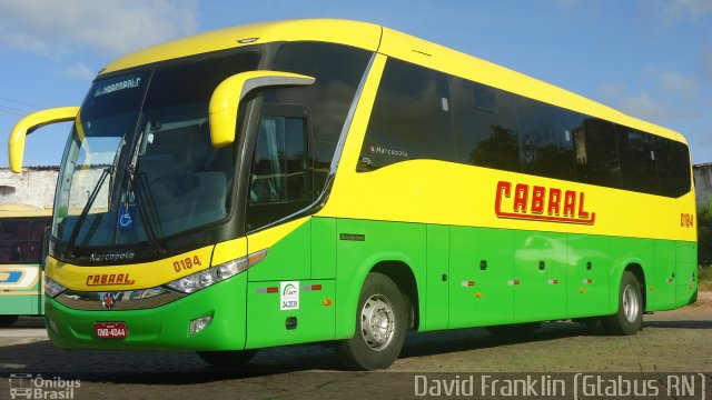 Expresso Cabral 184 na cidade de Natal, Rio Grande do Norte, Brasil, por David Franklin. Número da foto: #3326217.