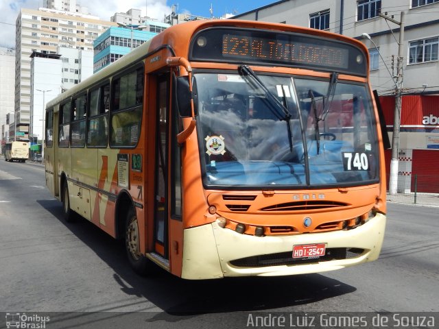 VSLL - Viação Santa Luzia 740 na cidade de Juiz de Fora, Minas Gerais, Brasil, por André Luiz Gomes de Souza. Número da foto: #3326269.