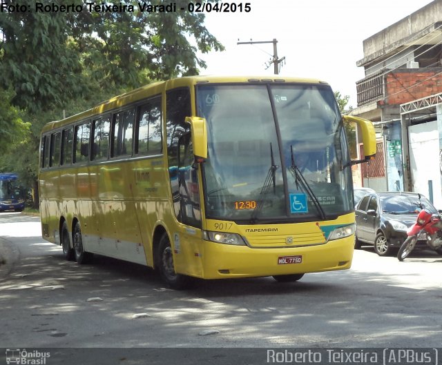 Viação Itapemirim 9017 na cidade de São Paulo, São Paulo, Brasil, por Roberto Teixeira. ID da foto: 3327029.