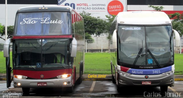 Expresso São Luiz 6920 na cidade de Goiânia, Goiás, Brasil, por Carlos Júnior. ID da foto: 3326435.