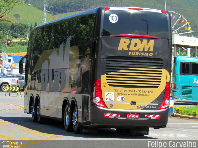 RDM Transportes e Turismo 8000 na cidade de Aparecida, São Paulo, Brasil, por Felipe Carvalho. ID da foto: 3326146.